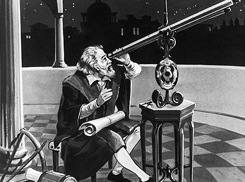 Резултат с изображение за „Галилео Галилей изобретява телескопа.“"
