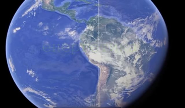 Аномална права „линия от облаци“, която се простира над цялата Земя, заснеха камерите на МКС (видео)
