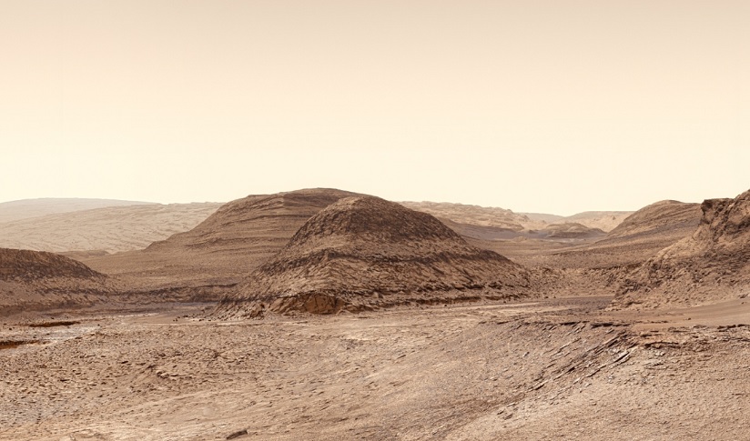 Пирамида на Марс или пак зрителна измама?